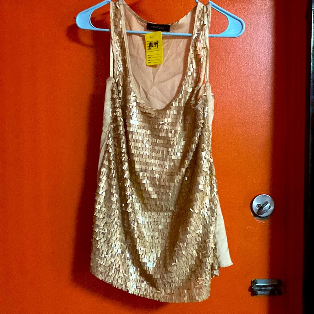 Beautiful sequin tank top